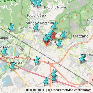 Mappa Via Nino Bixio, 25086 Rezzato BS, Italia (2.5225)