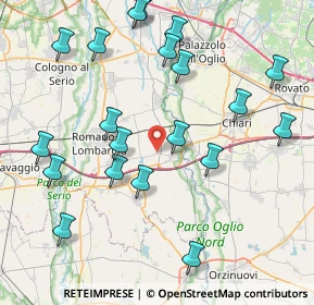 Mappa Via Fenilnuovo, 24054 Calcio BG, Italia (9.1785)