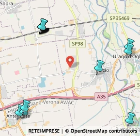 Mappa Via Fenilnuovo, 24054 Calcio BG, Italia (2.91438)