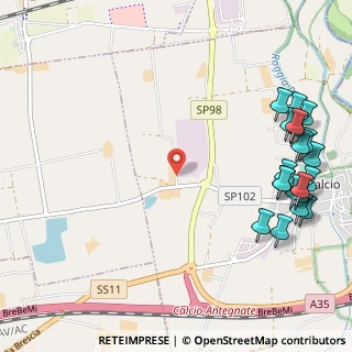Mappa Via Fenilnuovo, 24054 Calcio BG, Italia (1.46)