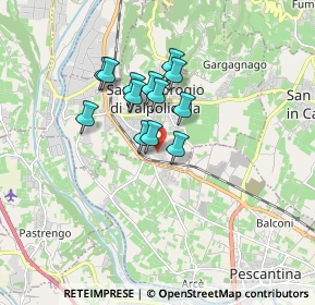 Mappa Via Filippo Turati, 37015 Sant'Ambrogio di Valpolicella VR, Italia (1.22385)