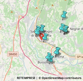 Mappa Via Filippo Turati, 37015 Sant'Ambrogio di Valpolicella VR, Italia (3.175)