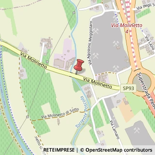 Mappa Via Molinetto, 36, 36075 Montecchio Maggiore, Vicenza (Veneto)