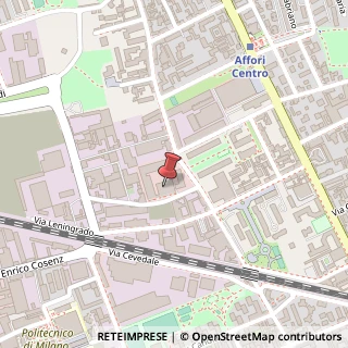 Mappa Via Enrico Cialdini, 37, 20161 Milano, Milano (Lombardia)