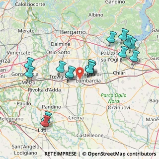 Mappa Via Guglielmo Marconi, 24050 Bariano BG, Italia (15.64059)