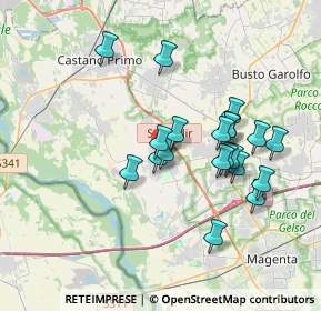Mappa Via Decimo Fossati, 20012 Cuggiono MI, Italia (3.2375)