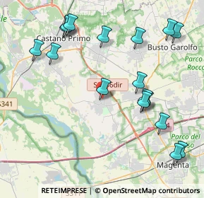 Mappa Via Decimo Fossati, 20012 Cuggiono MI, Italia (4.75471)
