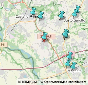 Mappa Via Decimo Fossati, 20012 Cuggiono MI, Italia (4.84833)