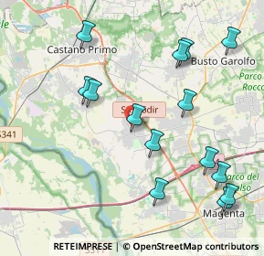 Mappa Via Decimo Fossati, 20012 Cuggiono MI, Italia (4.53143)