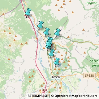 Mappa Via tostre, 10013 Borgofranco d'Ivrea TO, Italia (2.02091)