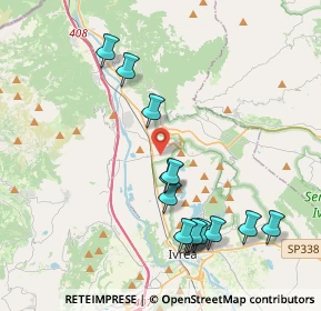 Mappa Via tostre, 10013 Borgofranco d'Ivrea TO, Italia (4.24143)