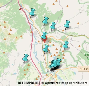Mappa Via tostre, 10013 Borgofranco d'Ivrea TO, Italia (4.241)