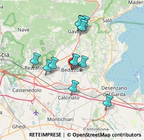 Mappa Via IV Novembre, 25081 Bedizzole BS, Italia (5.9)