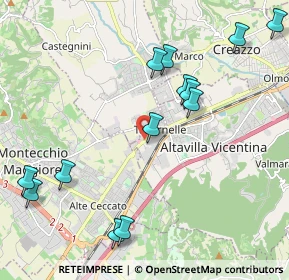 Mappa Viale Verona, 36077 Altavilla Vicentina VI, Italia (2.38846)