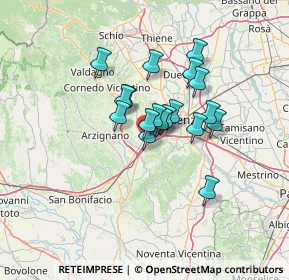 Mappa Viale Verona, 36077 Altavilla Vicentina VI, Italia (9.37111)