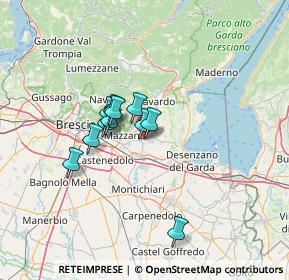 Mappa Via Bolognina, 25081 Bedizzole BS, Italia (9.37364)
