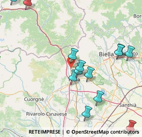 Mappa Via Pozzo, 10013 Borgofranco d'Ivrea TO, Italia (18.91385)
