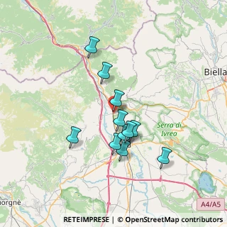 Mappa Piazza G. Germanetti, 10013 Borgofranco d'Ivrea TO, Italia (5.92455)