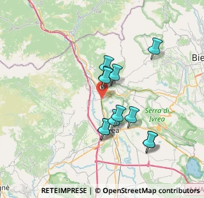 Mappa Via Pozzo, 10013 Borgofranco d'Ivrea TO, Italia (5.675)