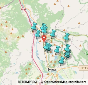 Mappa Via Pozzo, 10013 Borgofranco d'Ivrea TO, Italia (2.92385)