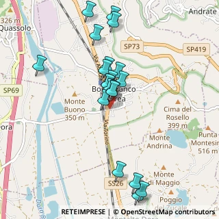 Mappa Piazza G. Germanetti, 10013 Borgofranco d'Ivrea TO, Italia (0.9195)