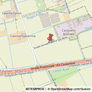 Mappa Cascina S. Moro, 1, 20060 Cassina de' Pecchi, Milano (Lombardia)