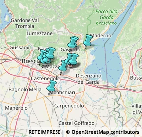 Mappa Via Mincio, 25081 Bedizzole BS, Italia (8.25769)
