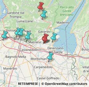 Mappa Via Mincio, 25081 Bedizzole BS, Italia (16.57273)