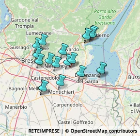 Mappa Via Mincio, 25081 Bedizzole BS, Italia (11.70842)