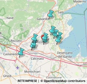 Mappa Via Mincio, 25081 Bedizzole BS, Italia (4.57091)
