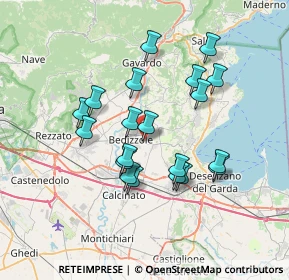Mappa Via Mincio, 25081 Bedizzole BS, Italia (6.262)