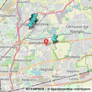 Mappa Largo Fratelli Cervi, 20090 Vimodrone MI, Italia (2.14154)