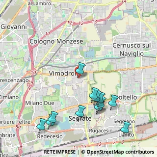 Mappa Largo Fratelli Cervi, 20090 Vimodrone MI, Italia (2.34846)