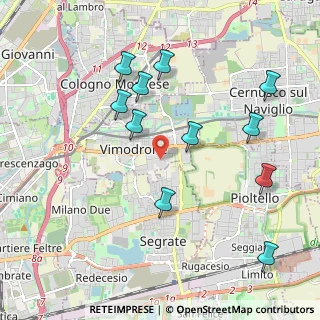 Mappa Largo Fratelli Cervi, 20090 Vimodrone MI, Italia (2.13)