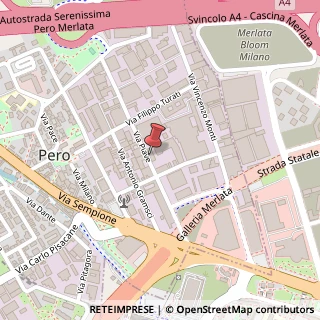 Mappa Via Piave, 26, 20016 Pero, Milano (Lombardia)