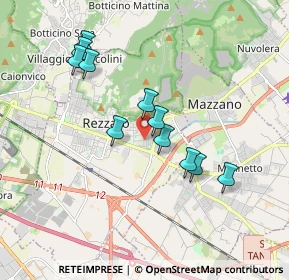 Mappa Via Bergamo, 25086 Rezzato BS, Italia (1.65091)