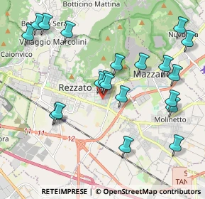 Mappa Via Bergamo, 25086 Rezzato BS, Italia (2.2095)