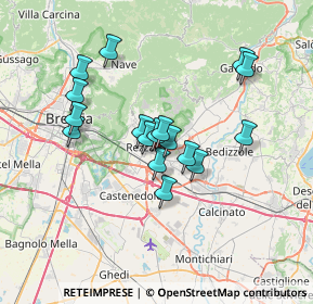 Mappa Via Bergamo, 25086 Rezzato BS, Italia (5.74294)