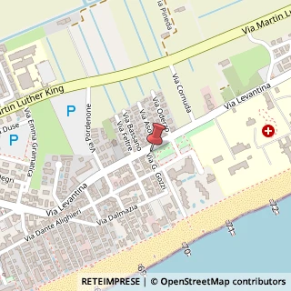Mappa Via Levantina, 96, 30016 Jesolo, Venezia (Veneto)