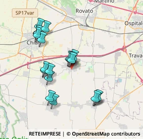 Mappa Via Monticelle, 25030 Castrezzato BS, Italia (3.50737)