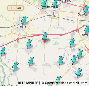 Mappa Via Monticelle, 25030 Castrezzato BS, Italia (6.4305)