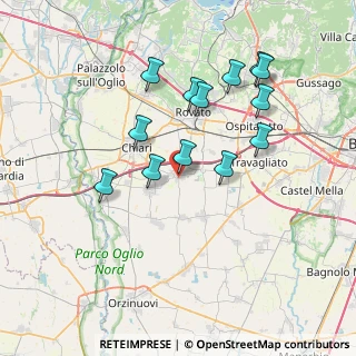 Mappa Via Monticelle, 25030 Castrezzato BS, Italia (7.00462)