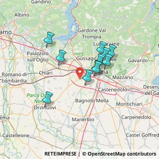 Mappa 25030 Brescia BS, Italia (11.46364)
