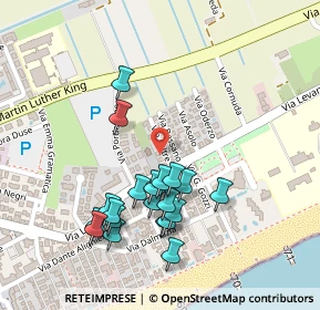 Mappa Via Feltre, 30016 Lido di Jesolo VE, Italia (0.2365)