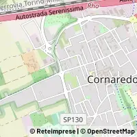 Mapa Cornaredo