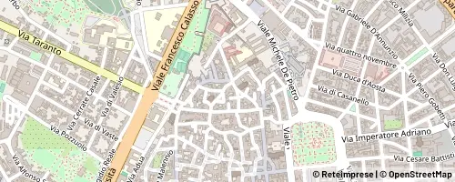 Mappa Lecce