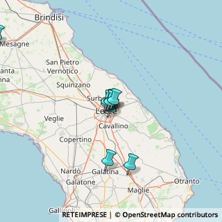 Mappa Via Cataldo Antonio Mannarino, 73100 Lecce LE, Italia (20.02364)