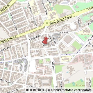 Mappa Via Michele Saponaro, 7, 73100 Lecce, Lecce (Puglia)