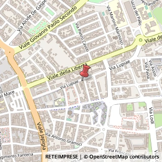 Mappa Via Lupiae, 41, 73100 Lecce, Lecce (Puglia)