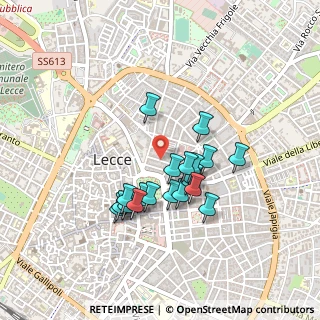 Mappa Via di Casanello, 73100 Lecce LE, Italia (0.397)